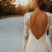open back gown wedding gown