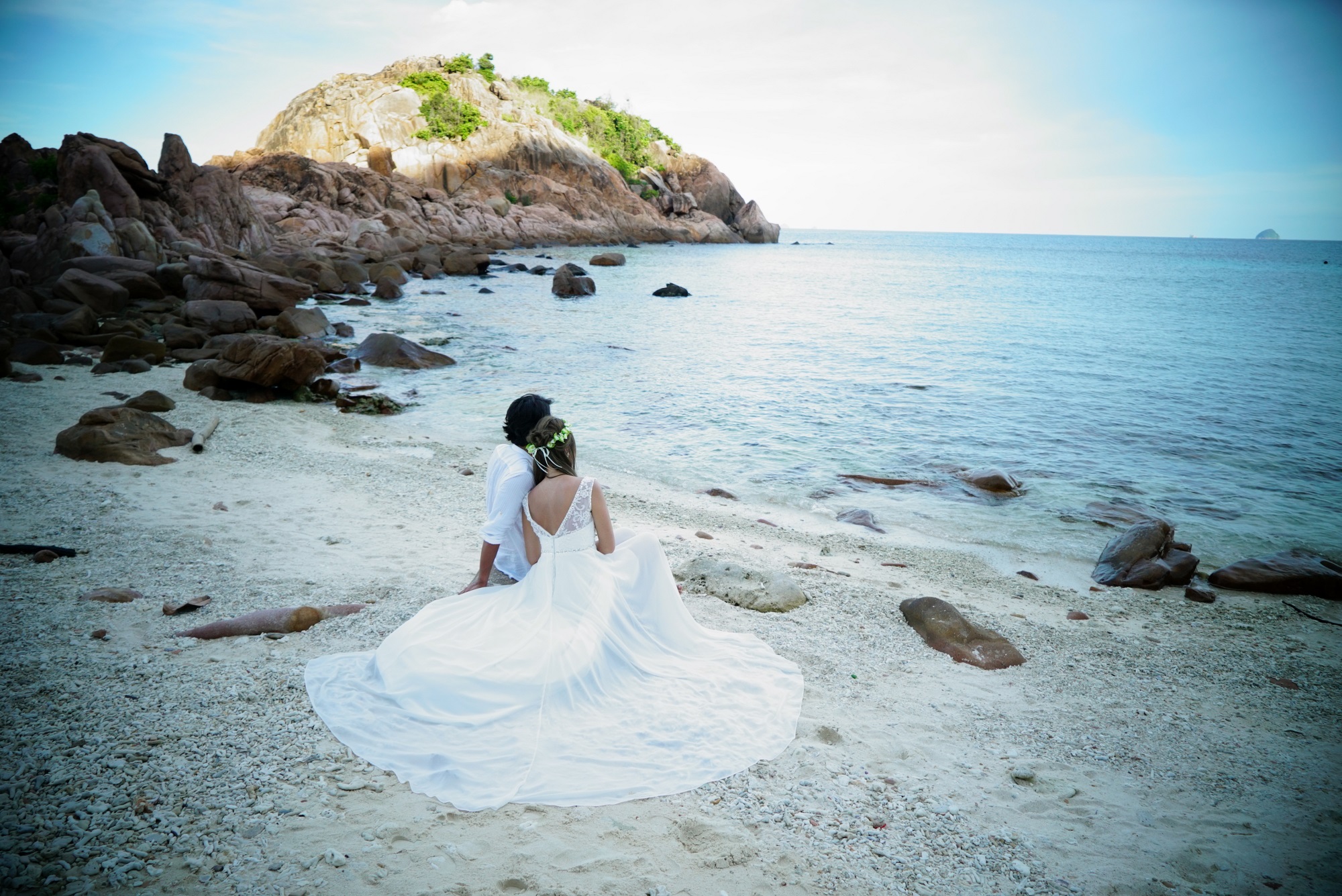 malaysia photo wedding beach wedding redang island