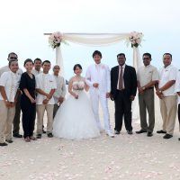 malaysia beach wedding tajung rhu resort