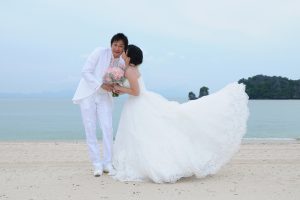 malaysia langkawi island beach wedding