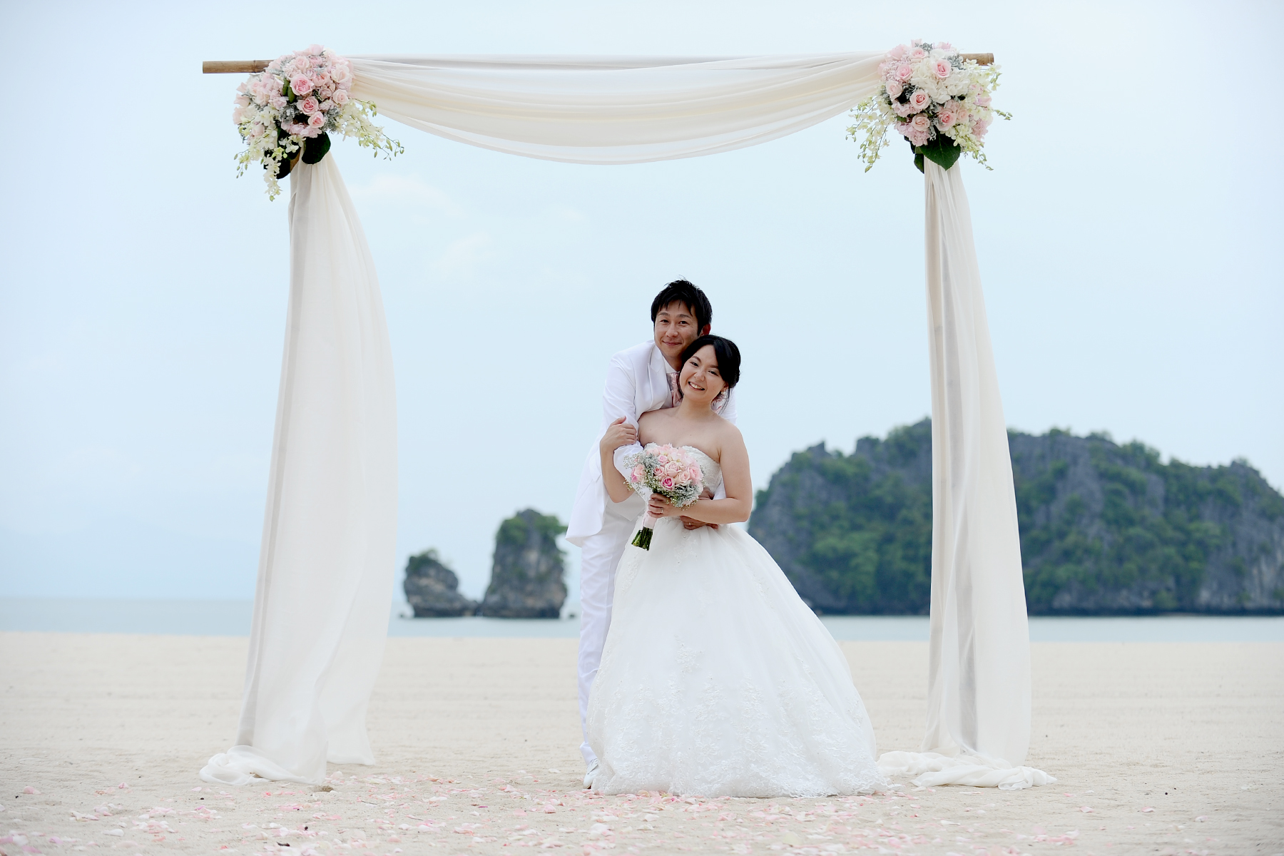 malaysia beach wedding langkawi island