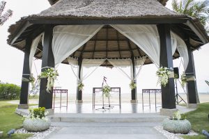 malaysia wedding shangri-La's Rasa Ria Resort Garden wedding borneo kotakinabalu resort wedding