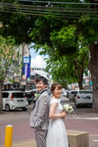 Malaysia, destination wedding, beach, beach wedding, resort hotel, island, prewedding photoshoot, kota Kinabalu, sabah, borneo, nature, Kinabalu mountain