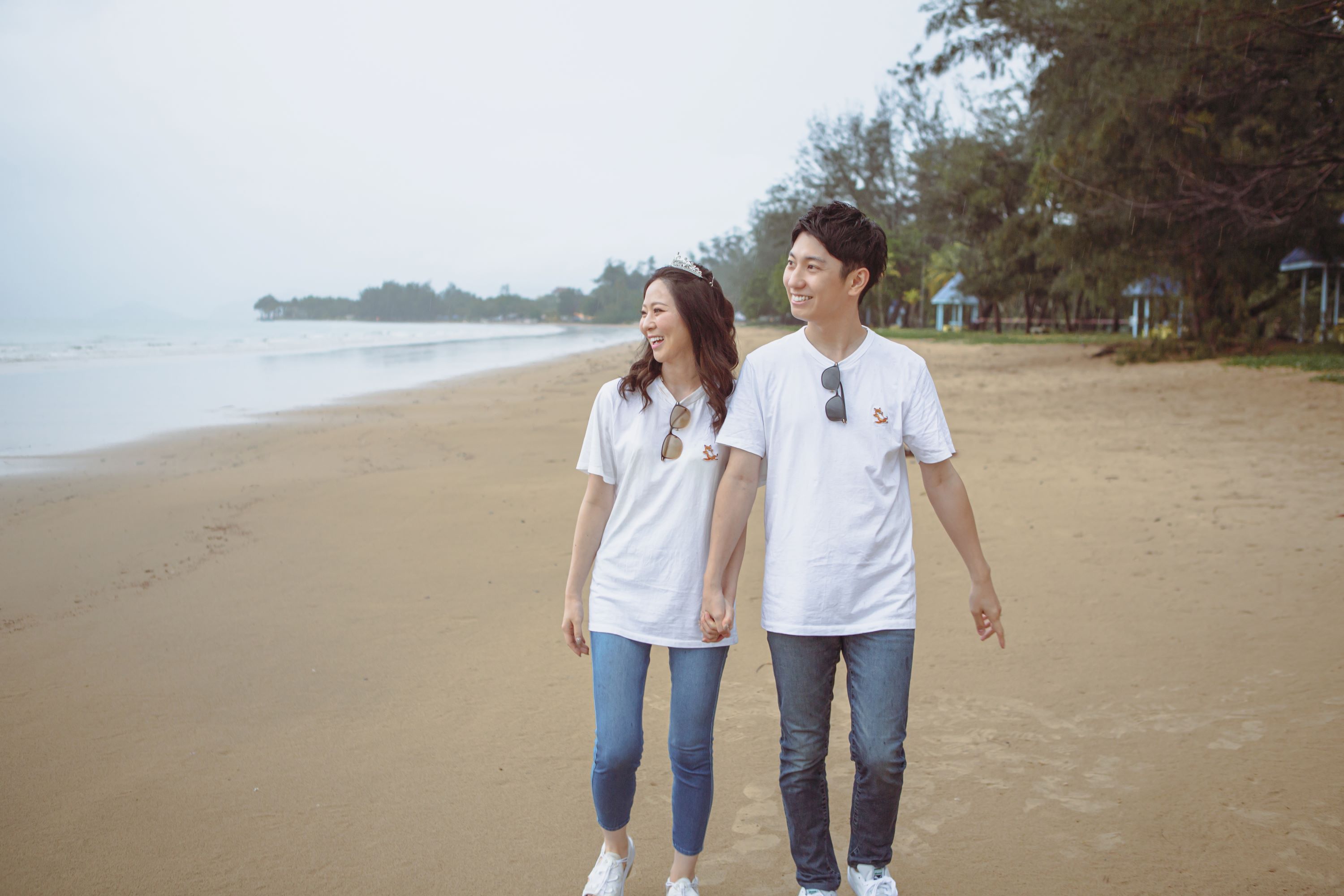 Malaysia, destination wedding, beach, beach wedding, resort hotel, island, prewedding photoshoot, kota Kinabalu, sabah, borneo, nature, Kinabalu mountain